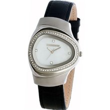Lambretta Milio Mid Ladies (White Dial; Black Band)