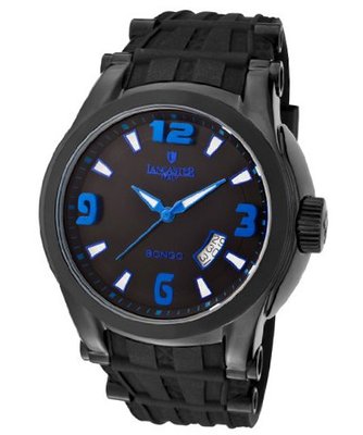 Black Dial Black Rubber