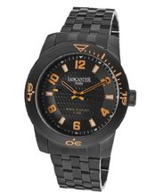 Black Textured Dial Black Ion Plated Stainless Steel