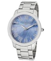 Blue Mother Of Pearl Dial Stainless Steel