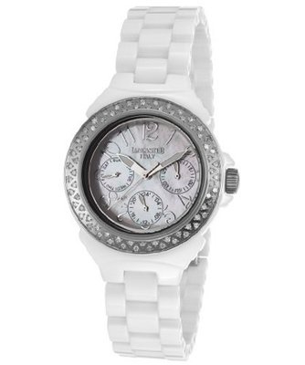 Ceramik White Mother Of Pearl Dial White Ceramic
