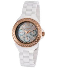 Ceramik White Mother Of Pearl Dial White Ceramic
