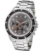 Chronograph Antique Silver Dial Stainless Steel