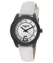 White Mother Of Pearl Dial White Genuine Leather