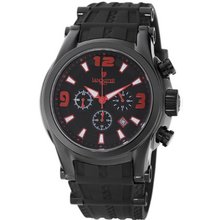 Lancaster Bongo Chronograph Black Dial Black Rubber OLA0548BK/NR/RS