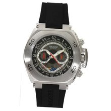 Lancaster Leitmotif Multieyes Business OLA0413NR 45 Stainless Steel Case Black Silicone Mineral Quartz