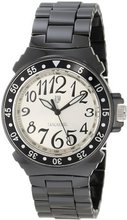 Lancaster OLA0286BNNR-NR Silver Dial Black Ceramic