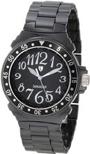 Lancaster OLA0286NRBNNR Black Dial Black Ceramic