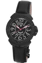 Lancaster OLA0351L/NR/NR New Pillola Diamond Black Dial Leather
