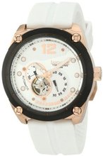 Lancaster OLA0385BN Automatic Silver Dial White Silicone