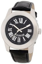 Lancaster OLA0470NR-NR Non Plus Ultra Black Dial Black Leather