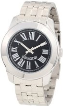 Lancaster OLA0470S-NR Non Plus Ultra Black Dial Stainless Steel