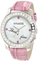 Lancaster OLA0476BN-FX Non Plus Ultra Mother-Of-Pearl Dial Lilac Leather
