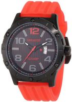 Lancaster OLA0479NR-RS-RS Trendy Black Striped Dial Silicone