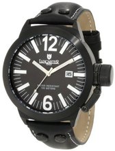 Lancaster OLA0482LBK-NR-NR Black Dial Leather