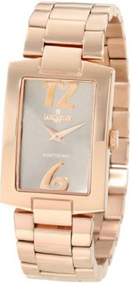 Lancaster OLA0509GUN Portofino Silver Dial Rose Gold Tone Ion-Plated Stainless Steel