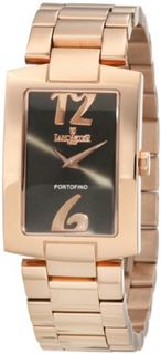 Lancaster OLA0509NR Portofino Grey Dial Rose Gold Tone Ion-Plated Stainless Steel