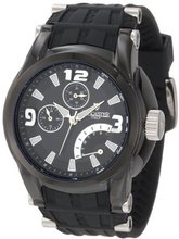 Lancaster OLA0551BK-NR-SL-NR Black Dial Black Silicone