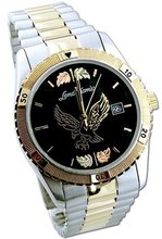 Landstroms Black Hills Gold Eagle with Leaves - MWB531-BLK