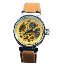 Laogeshi Golden Skeleton Hind Wind Up Mechanical
