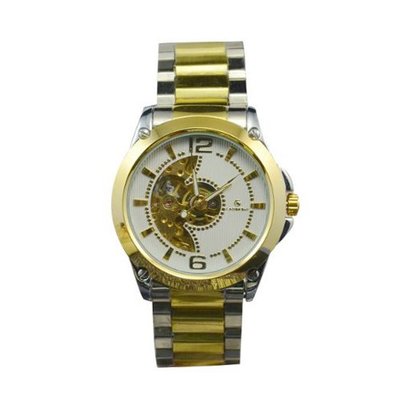 Laogeshi  Mechanical Skeleton White Dial Wrist
