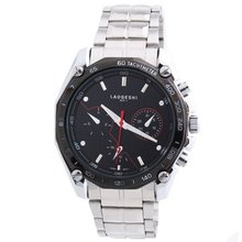 LAOGESHI New Fashion  Military Army Stainless Steel Black White Wrist
