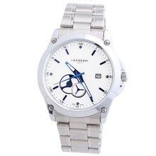 LAOGESHI New Fashion  Military Army Stainless Steel Black White Wrist