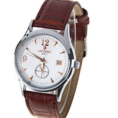 Leather Band 222-1 Brown Laogeshi   Elegant Appearance
