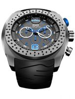 LAPIZTA Accentor 48mm Chronograph Racing - Stainless Steel and Blue L23.1604