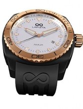 LAPIZTA Amur Ladies Sport - Black Case, Rose Gold, White Dial L26.2102