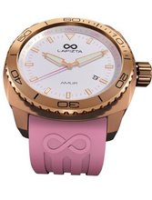 LAPIZTA Amur Ladies Sport - Rose Gold Case, Pink Accents, White Dial L26.2103