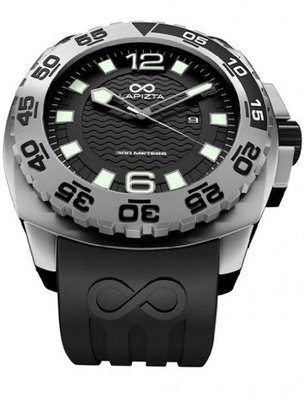 LAPIZTA Audax 300M Diver's - 43mm Black, Stainless Steel L22.1303