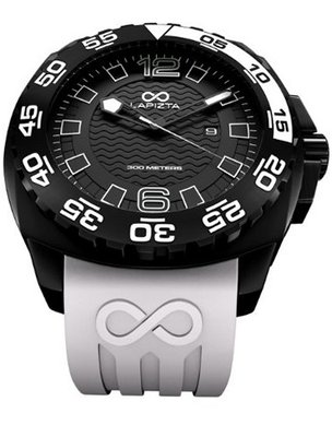 LAPIZTA Audax 300M Diver's - 48mm White and Black L22.1401