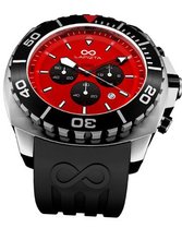 LAPIZTA Izurus 300M Chronograph Diver's - 48mm Black w/Red L24.1802