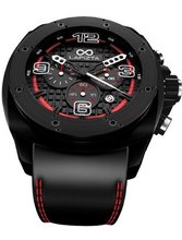 LAPIZTA Oryx 48mm Chronograph Racing - Black Bezel w/Leather Strap L21.1206