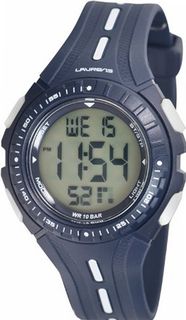 Laurens GW65J901Y Digital Multifunction Blue Rubber Digital Sport