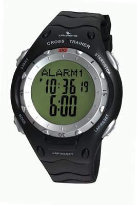 Laurens L125J900Y Technical Digital Multifunction Black Resin Dual Time Pace Maker