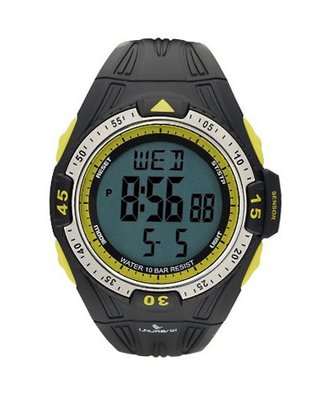 Laurens M077J902Y Technical Digital Multifunction Diving Memory Black Resin