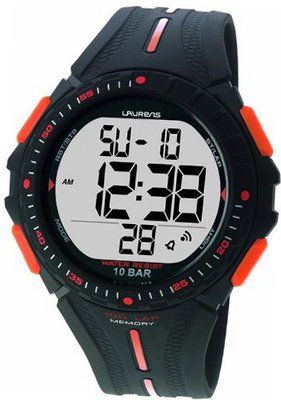 Laurens M102J901Y Digital Black Rubber Multifunction 150 Lap Memory