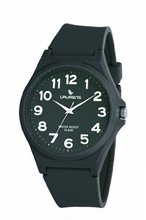 Laurens VR02J902Y Colored Rubber Black Dial Rubber Strap Water Resistant