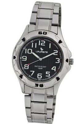 Laurens VW52J901Y Black Textured Dial