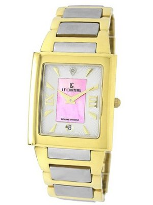 Le Chateau 1816LCMTT_WHTandPNK Diamond Accented Two-Tone