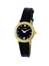 Le Chateau 2201L_BLK Domb Crystal and Textured Dial