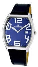 Le Chateau #2671M_BL Arabic Numerals Ultra Slim Leather Band