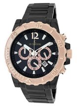 Le Chateau 5417M_BLK Sports Dinamica Collection Gun-metal and Rose-gold