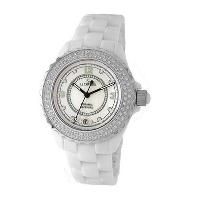 Le Chateau 5802CZBIG_WHT_MOP Condezza LC Collection All Ceramic Zirconia