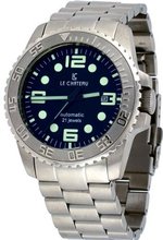 Le Chateau #7083M-BLK Stainless Steel Sports Dinanmica Black Dial Automatic