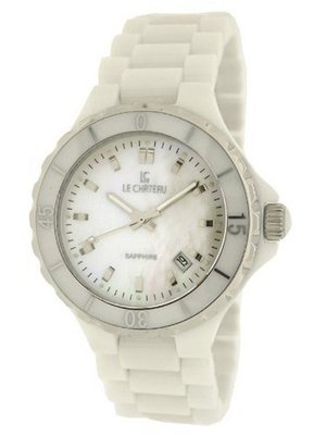 Le Chateau White Mother of Pearl Ceramic Ladies 5862-WHMOP