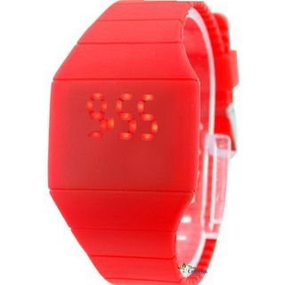 Unisex Plastic Touch Screen Candy Color 2013 Latest Design Popular Promotional Price Red Color