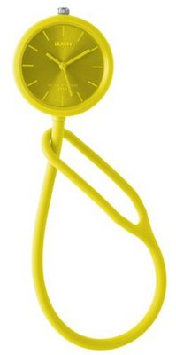 Lexon Take Time Quartz Analog in Yellow